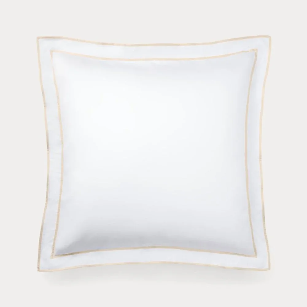 Lauren Ralph Lauren Spencer 475 TC Cotton Sateen 4 pc Sheet Set + 2 Euro Shams